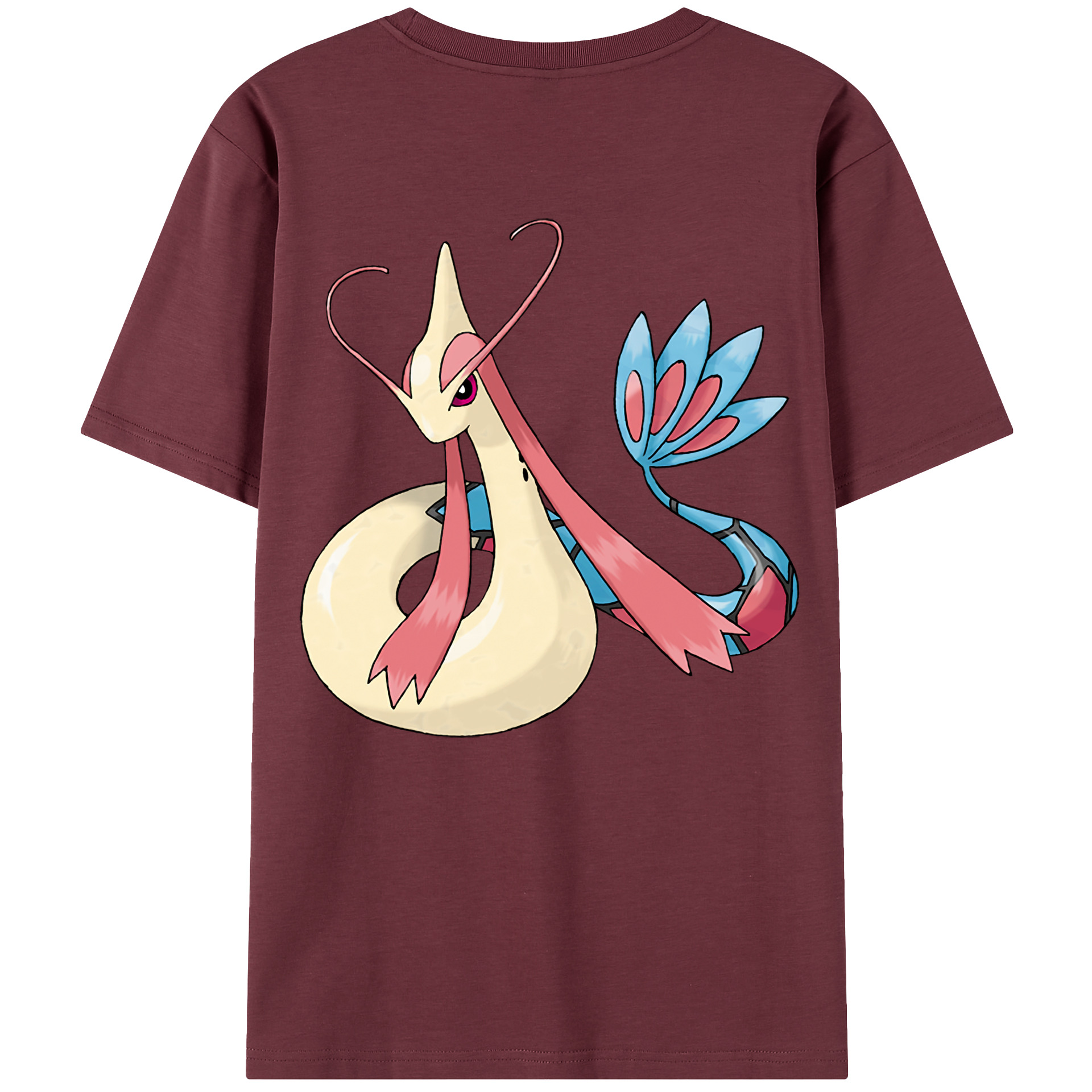 （画像用） ポケットモンスター Pokémon 綿100％半袖Tシャツ（背面プリント）